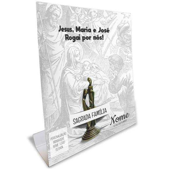 Kit Cartão Altar + Imagem da Sagrada Família, M2