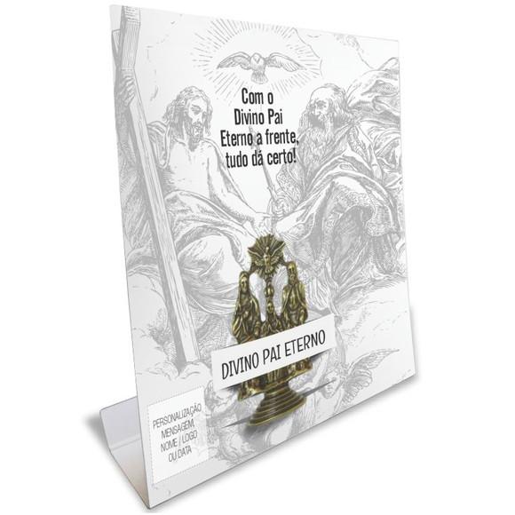 Kit Cartão Altar + Imagem de Divino Pai Eterno, M1