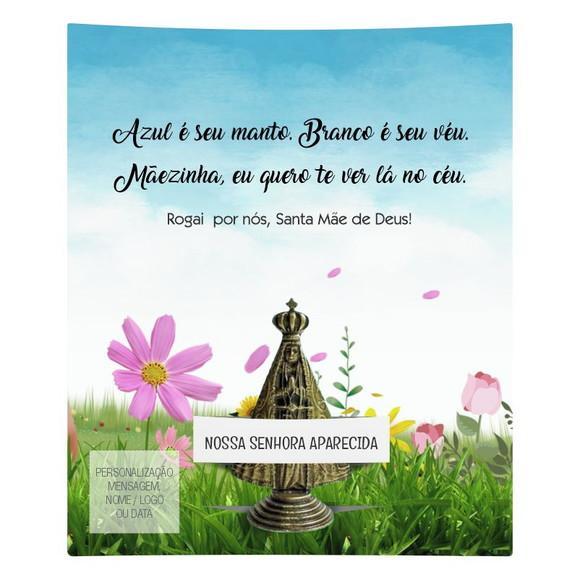 Kit Cartão Altar + Imagem de Nossa Senhora Aparecida, M2