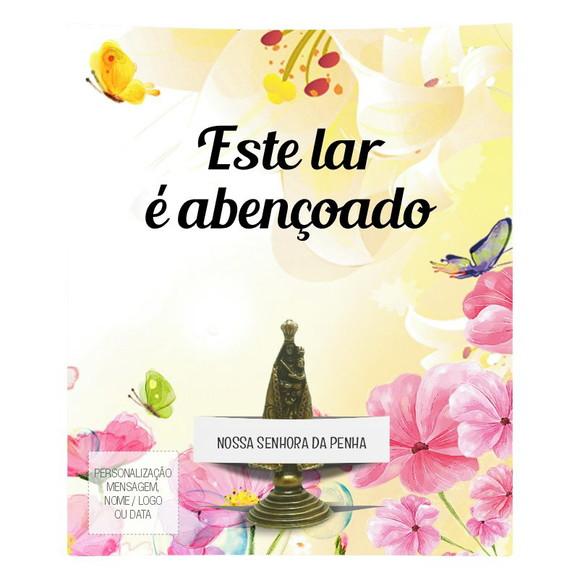 Kit Cartão Altar + Imagem de Nossa Senhora da Penha, M1