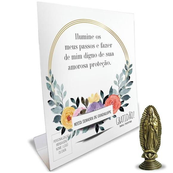 Kit Cartão Altar + Imagem de Nossa Senhora de Guadalupe, M1