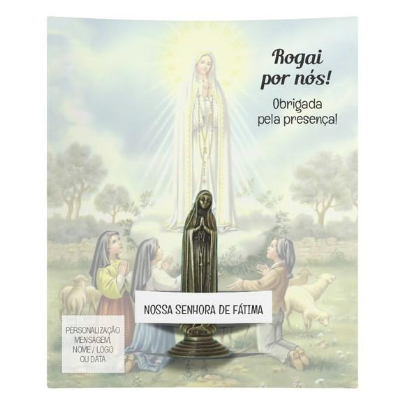 Kit Cartão Altar + Imagem de Nossa Senhora de Fátima, M2