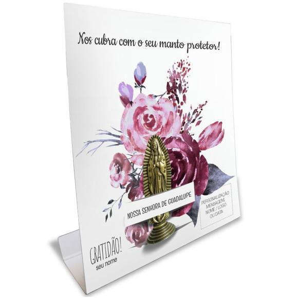 Kit Cartão Altar + Imagem de Nossa Senhora de Guadalupe, M2