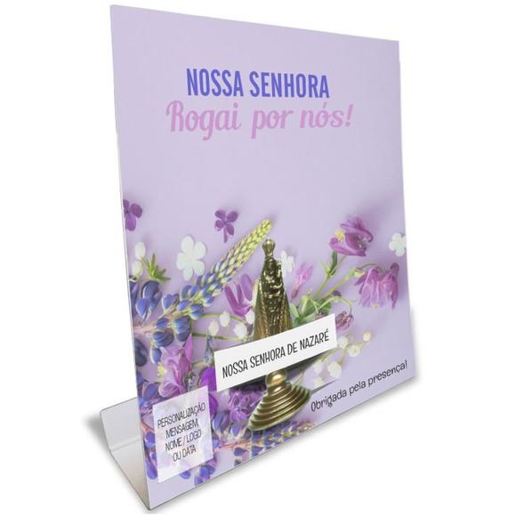 Kit Cartão Altar + Imagem de Nossa Senhora de Nazaré, M2