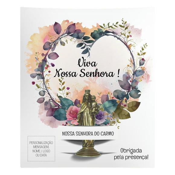 Kit Cartão Altar + Imagem de Nossa Senhora do Carmo, M2