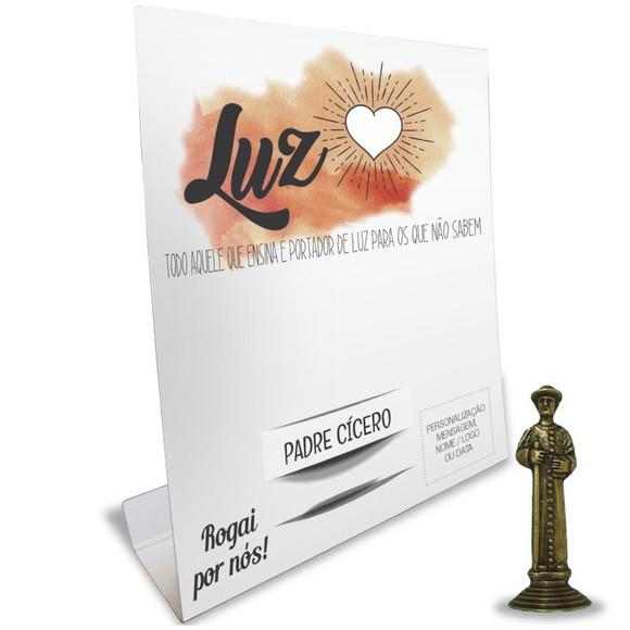 Kit Cartão Altar + Imagem de Padre Cícero, M1