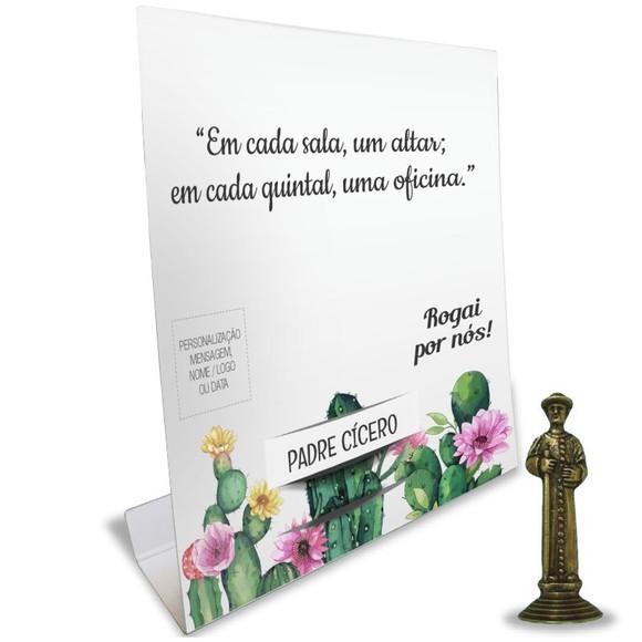 Kit Cartão Altar + Imagem de Padre Cícero, M1