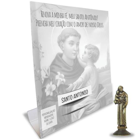Kit Cartão Altar + Imagem de Santo Antônio, M2