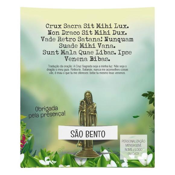 Kit Cartão Altar + Imagem de São Bento, M2