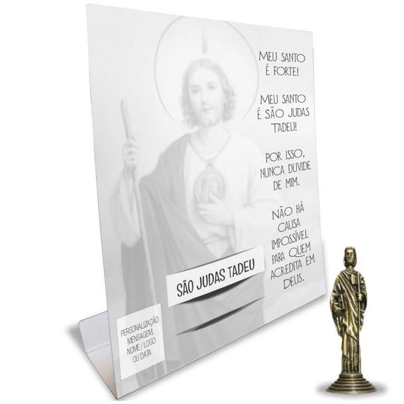 Kit Cartão Altar + Imagem de São Judas Tadeu, M2