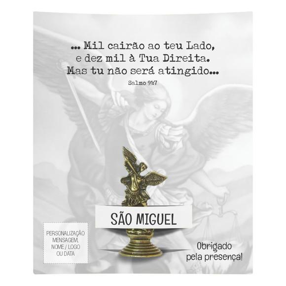 Kit Cartão Altar + Imagem de São Miguel Arcanjo, M2