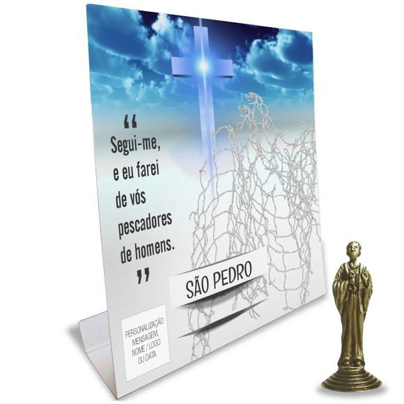 Kit Cartão Altar + Imagem de São Pedro, M2