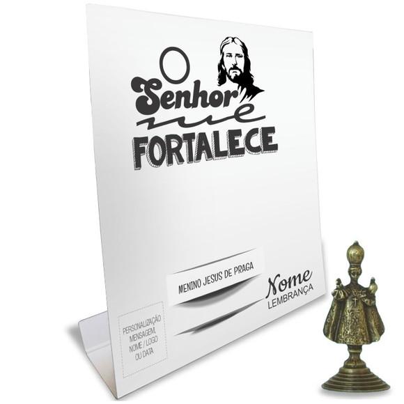 Kit Cartão Altar + Imagem do Menino Jesus de Praga, M1