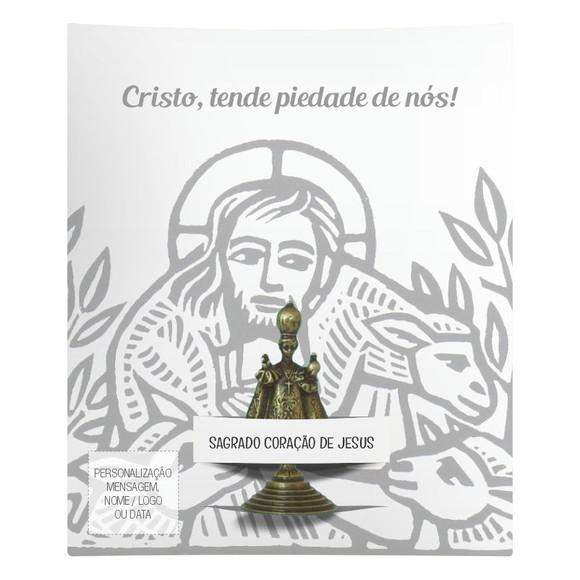 Kit Cartão Altar + Imagem do Menino Jesus de Praga, M2