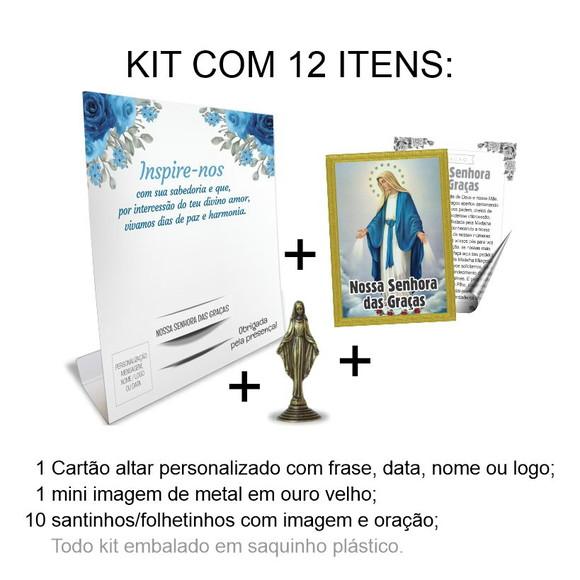 Kit Cartão Altar Nossa Senhora das Graças, M2