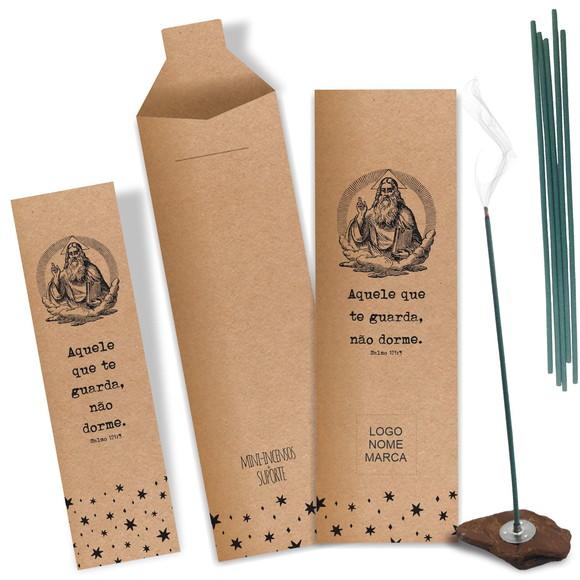 Kit Incenso Personalizado Te Guarda. Pacote c/ 24un