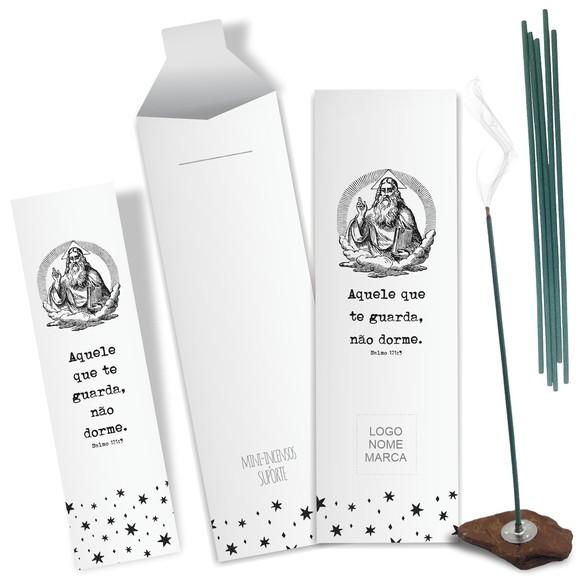 Kit Incenso Personalizado Te Guarda. Pacote c/ 24un