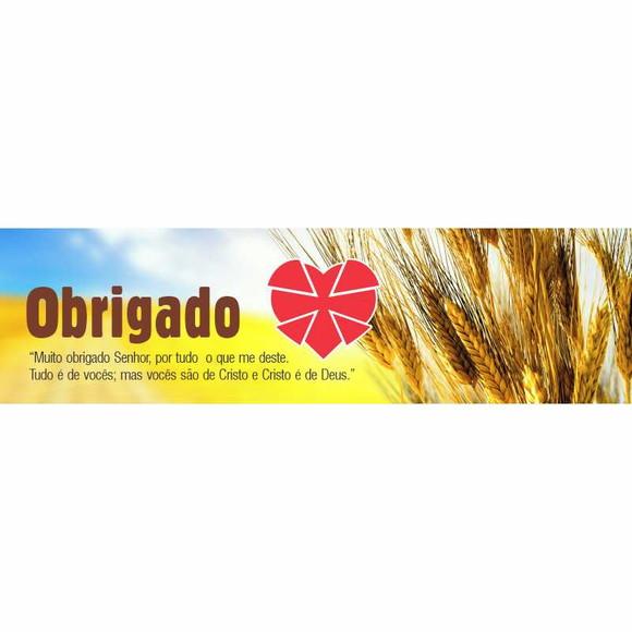Marca página Agradecimento Dizimista