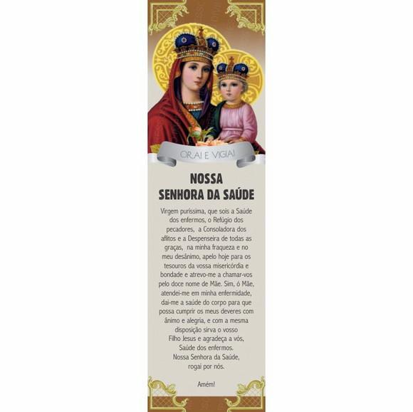 Marca página Nossa Senhora da Saúde