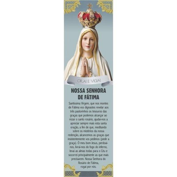 Marca página Nossa Senhora de Fátima