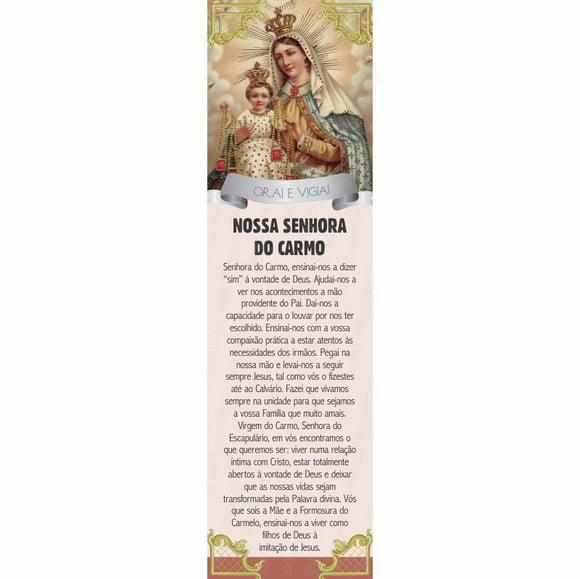 Marca página Nossa Senhora do Carmo