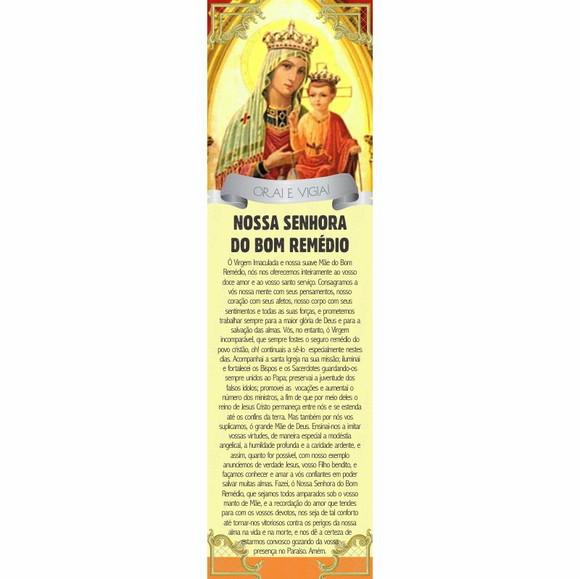 Marca página Nossa Senhora do bom Remédio