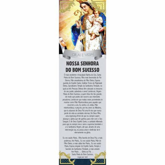 Marca página Nossa Senhora do Bom Sucesso