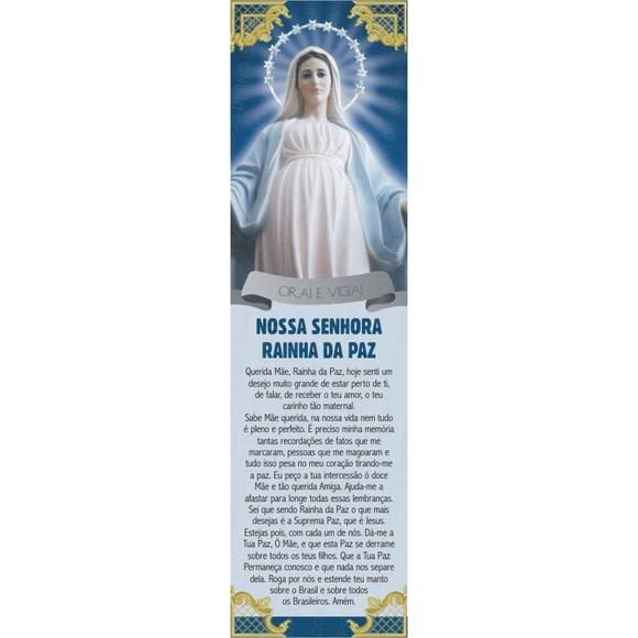 Marca página Nossa Senhora Rainha da Paz