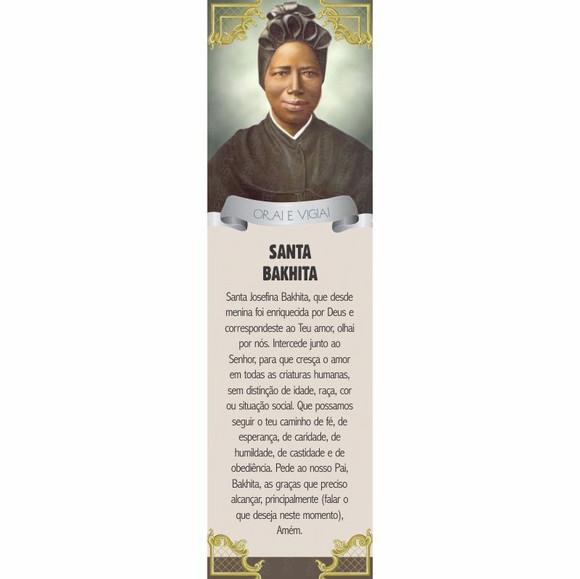 Marca página Santa Bakhita