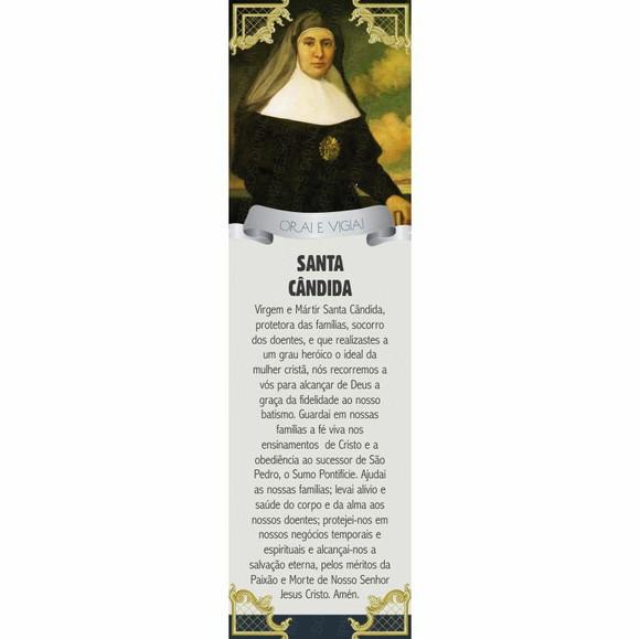 Marca página Santa Cândida