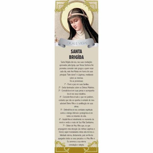 Marca página Santa Brigída