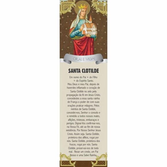 Marca página Santa Clotilde