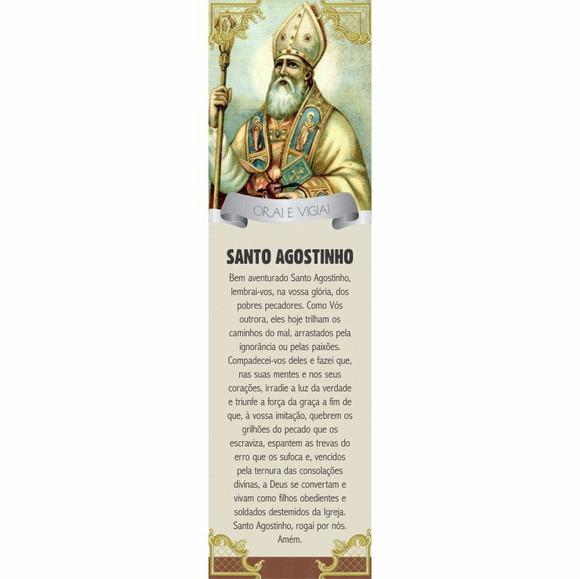 Marca página Santo Agostinho