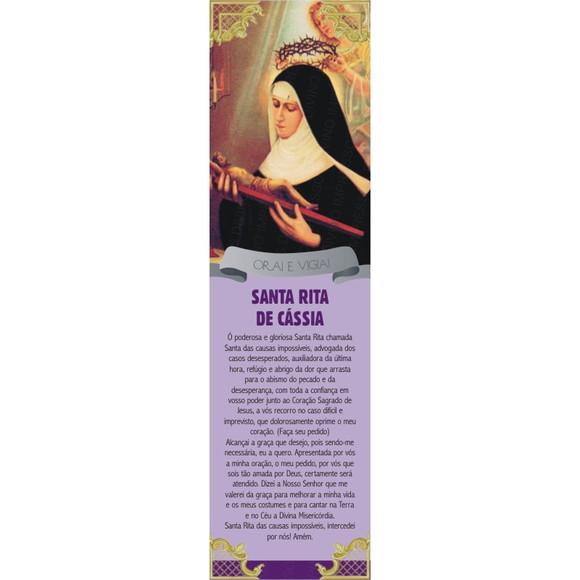 Marca página Santa Rita de Cássia