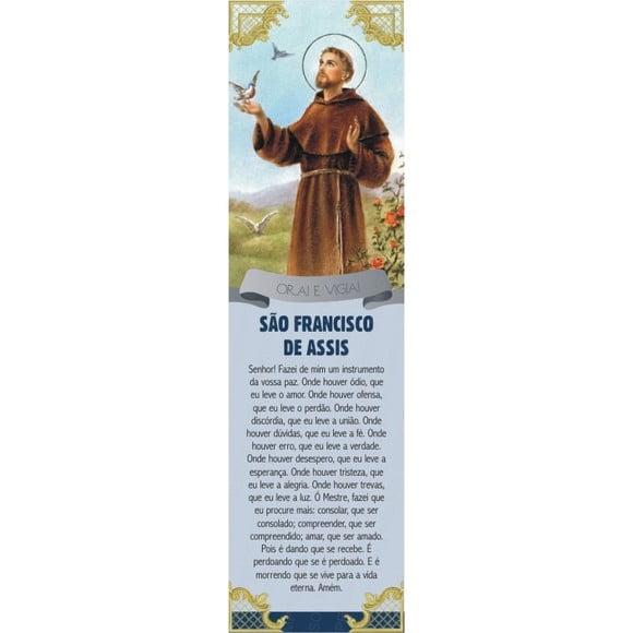 Marca página São Francisco de Assis
