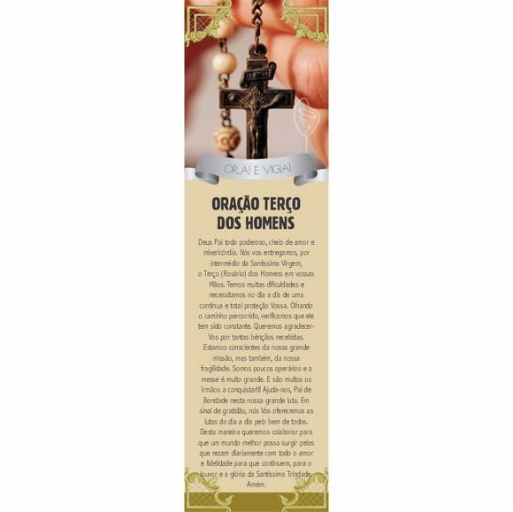 Marca página Terço dos Homens