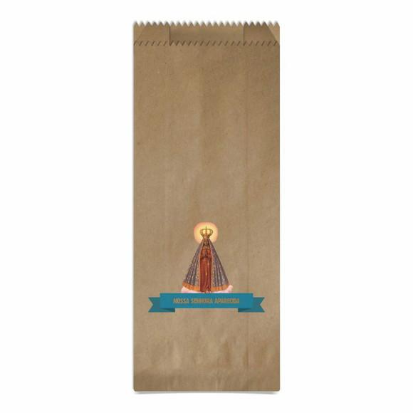 N.sra. Aparecida - Saquinho Kraft Simples Personalizado