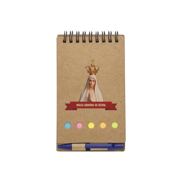 NOSSA SENHORA DAS GRAÇAS - BLOCO DE ANOTAÇÕES C/ CANETA
