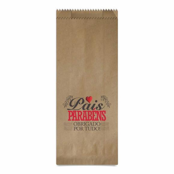 Pais - Saquinho Kraft Simples Personalizado