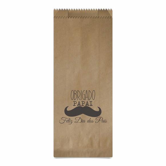 Pais - Saquinho Kraft Simples Personalizado
