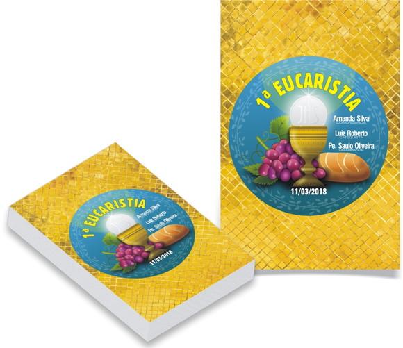 PRIMEIRA EUCARISTIA - BLOCO DE ANOTAÇÕES