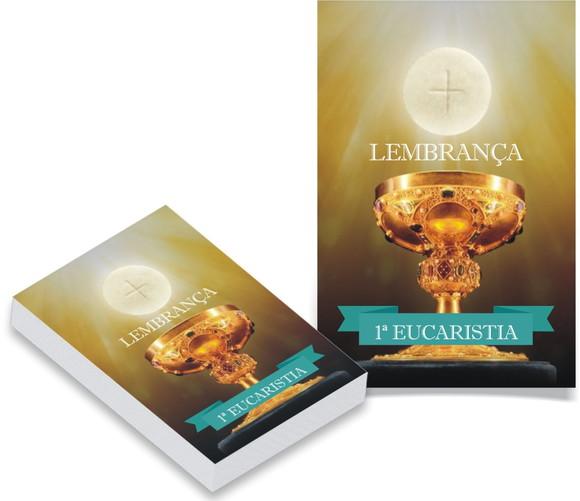PRIMEIRA EUCARISTIA - BLOCO DE ANOTAÇÕES