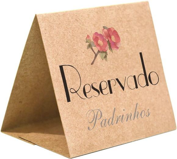 Prisma / Marcador de mesa personalizado