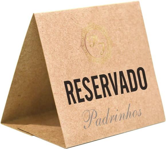 Prisma / Marcador de mesa personalizado