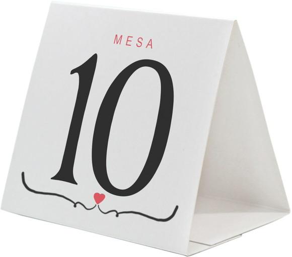 Prisma / Marcador de mesa personalizado