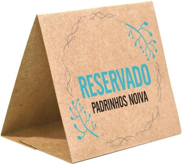 Prisma / Marcador de mesa personalizado