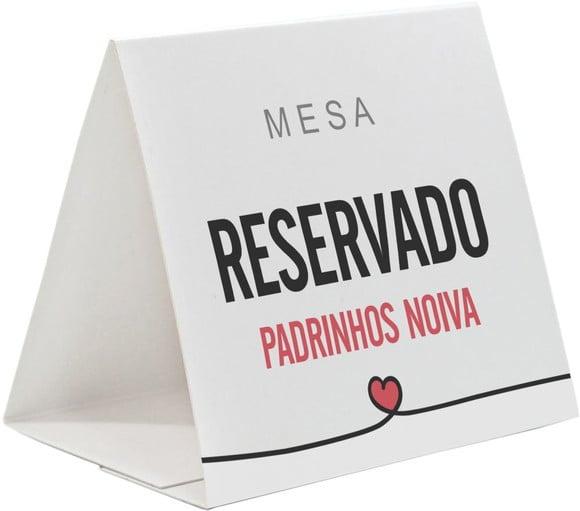 Prisma / Marcador de mesa personalizado