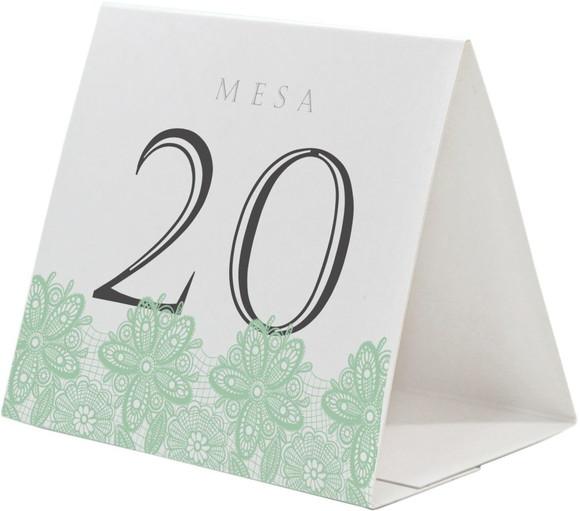 Prisma / Marcador de mesa personalizado