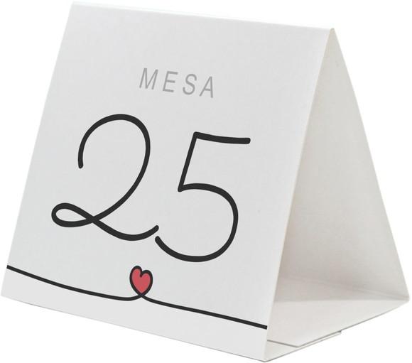 Prisma / Marcador de mesa personalizado