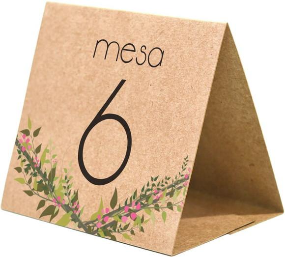 Prisma / Marcador de mesa personalizado